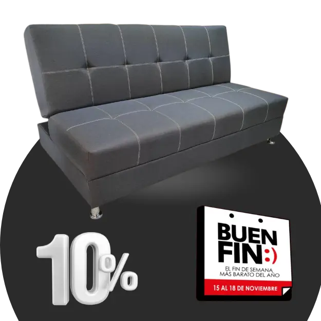 SOFA CAMA SMARCOS (AZUL, Individual)